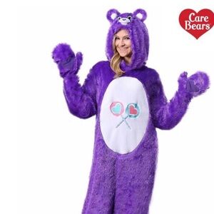Care Bears Purple Fuzzy Costume